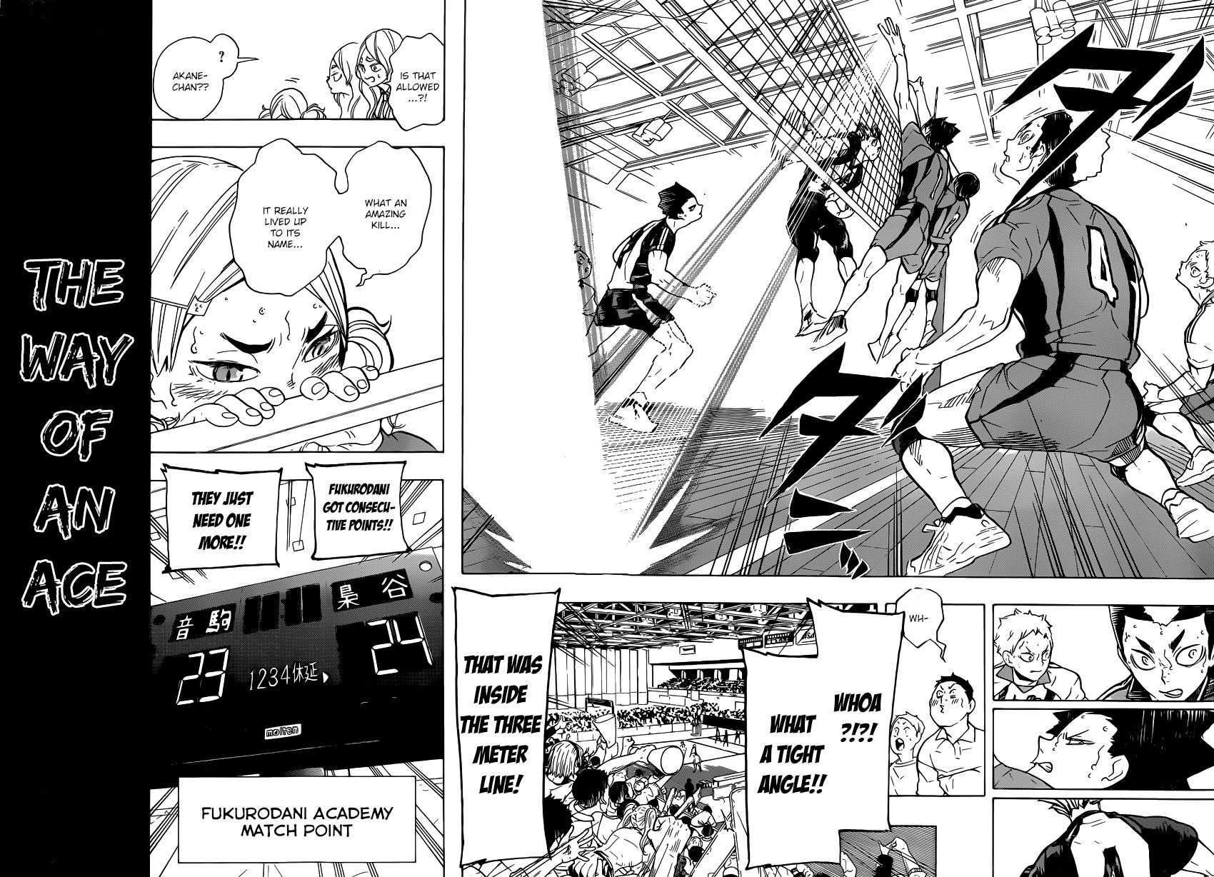 Haikyu!! Chapter 195 page 14 - Chapter 195: Land vs. Sky
