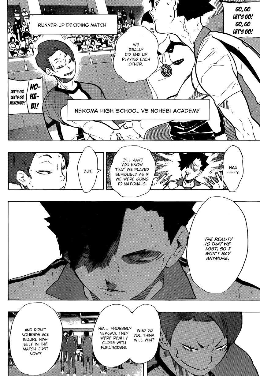 Haikyu!! Chapter 196 page 11 - Chapter 196: The Last Chance