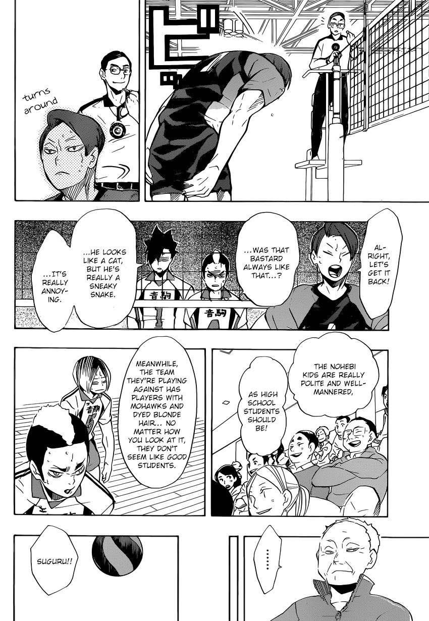 Haikyu!! Chapter 197 page 11 - Chapter 197: Snakes vs. Cats
