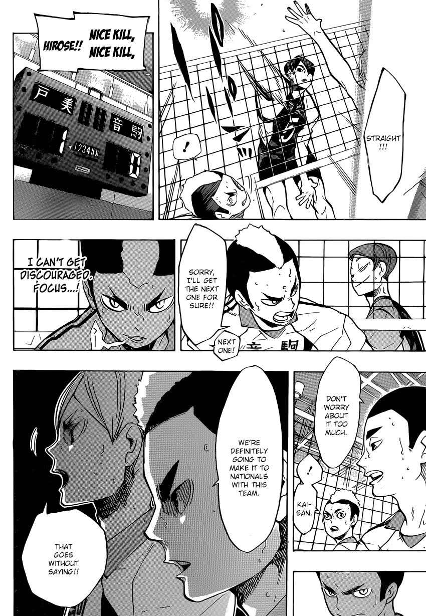 Haikyu!! Chapter 197 page 3 - Chapter 197: Snakes vs. Cats