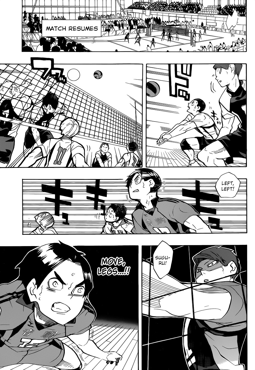 Haikyu!! Chapter 199 page 15 - Chapter 199: Shaken