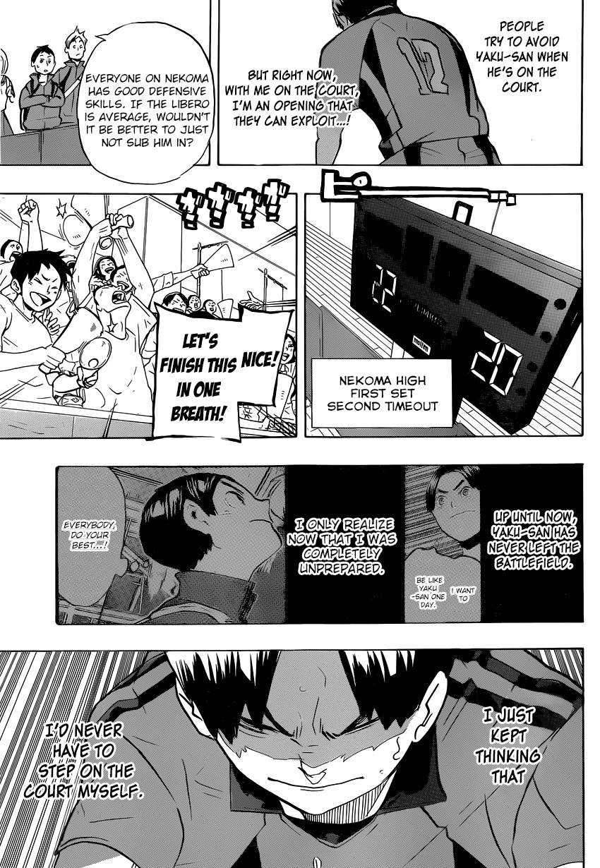 Haikyu!! Chapter 199 page 17 - Chapter 199: Shaken
