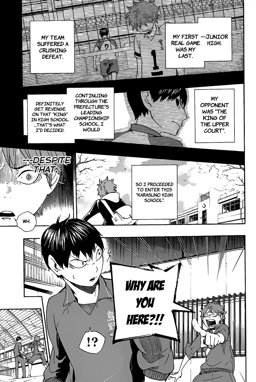 Haikyu!! Chapter 2 page 1 - Chapter 2: Karasuno High School's Volleyball Club