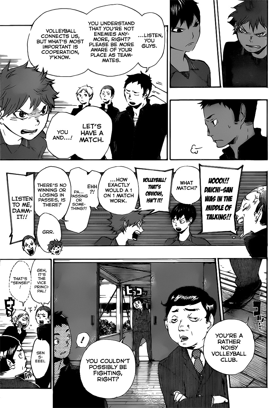 Haikyu!! Chapter 2 page 13 - Chapter 2: Karasuno High School's Volleyball Club