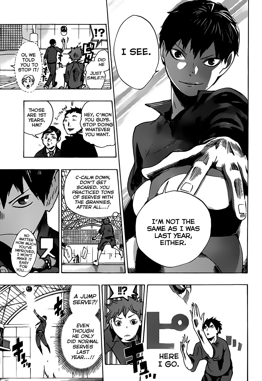 Haikyu!! Chapter 2 page 15 - Chapter 2: Karasuno High School's Volleyball Club