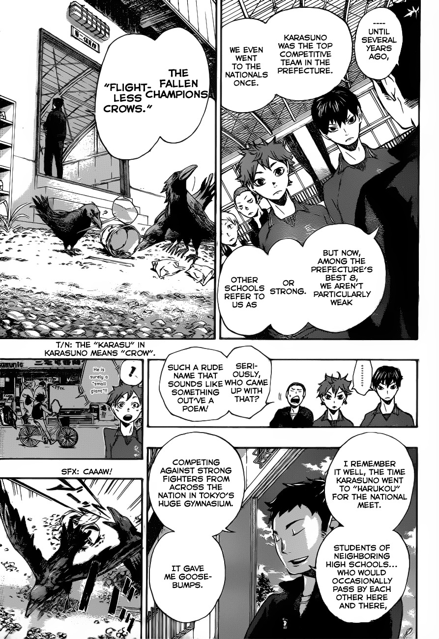 Haikyu!! Chapter 2 page 21 - Chapter 2: Karasuno High School's Volleyball Club