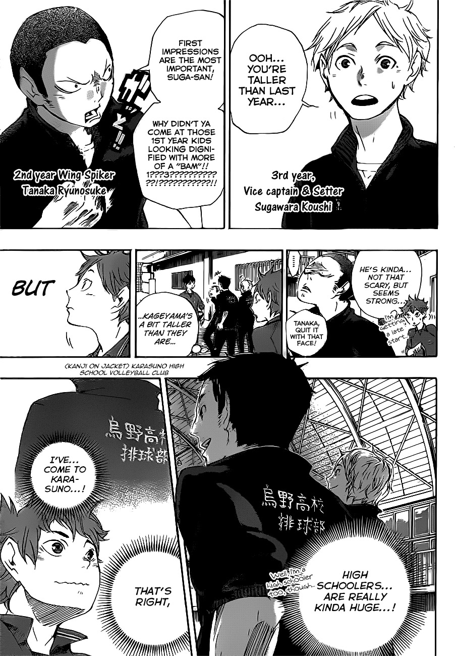 Haikyu!! Chapter 2 page 9 - Chapter 2: Karasuno High School's Volleyball Club