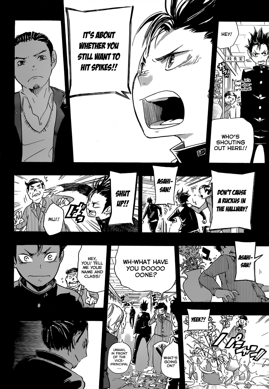 Haikyu!! Chapter 20 page 14 - Chapter 20: "The Guardian Deity"