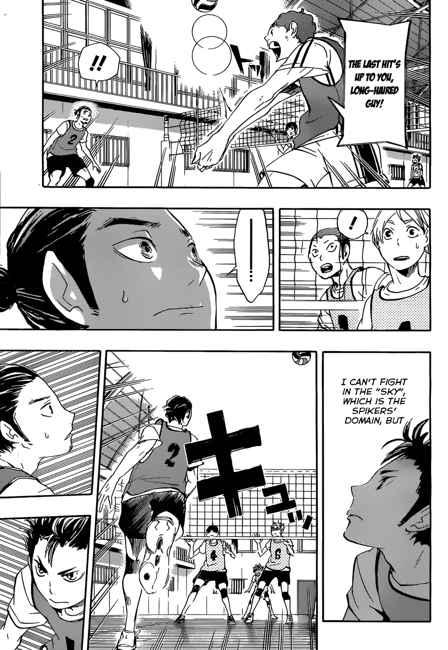Haikyu!! Chapter 20 page 17 - Chapter 20: "The Guardian Deity"