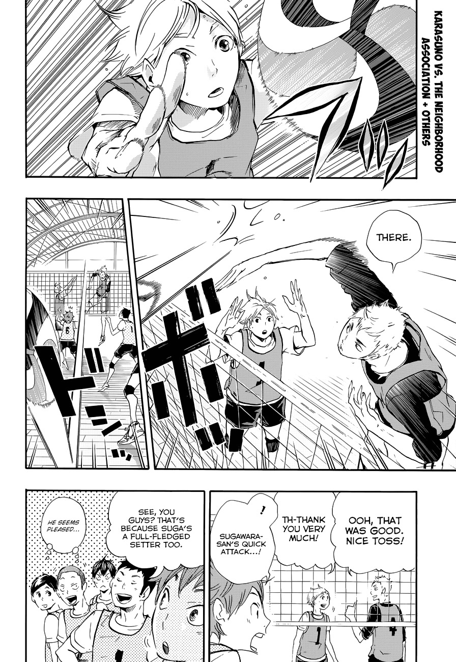 Haikyu!! Chapter 20 page 2 - Chapter 20: "The Guardian Deity"
