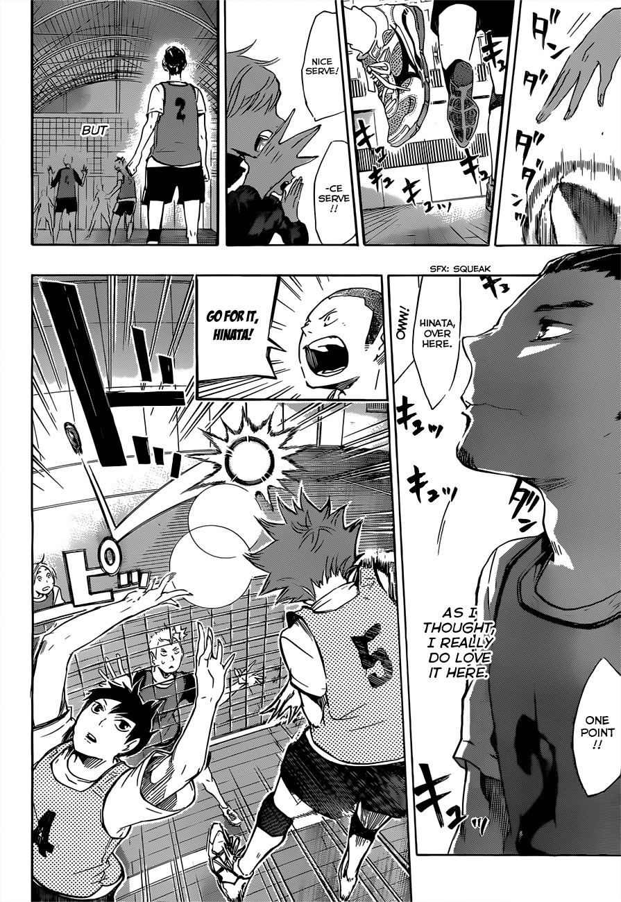 Haikyu!! Chapter 20 page 4 - Chapter 20: "The Guardian Deity"