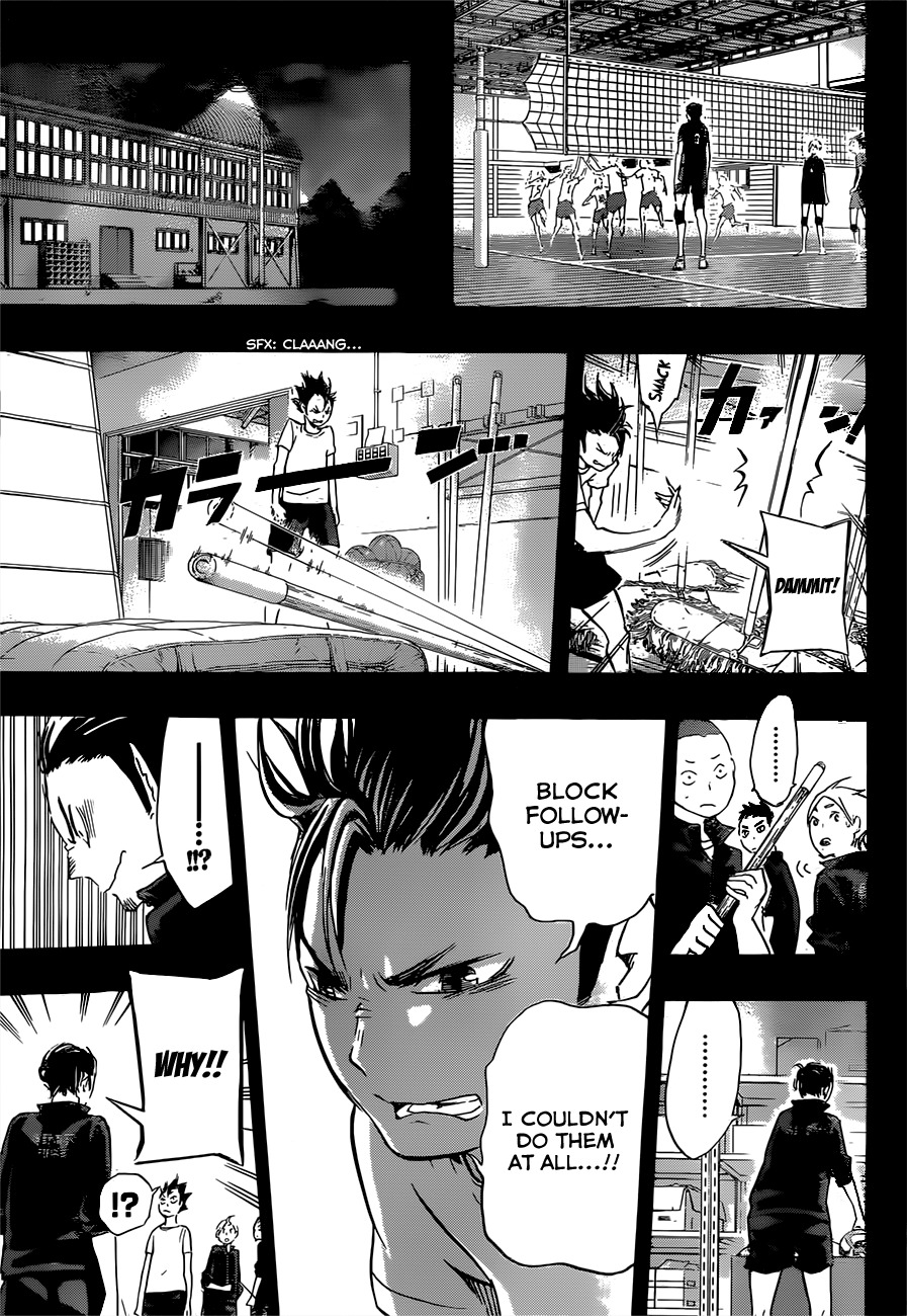 Haikyu!! Chapter 20 page 9 - Chapter 20: "The Guardian Deity"