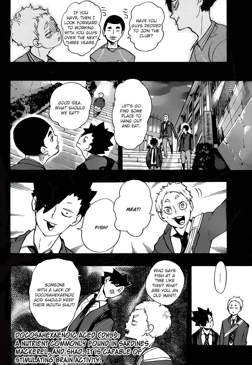 Haikyu!! Chapter 200 page 3 - Chapter 200: The Senpai's Determination