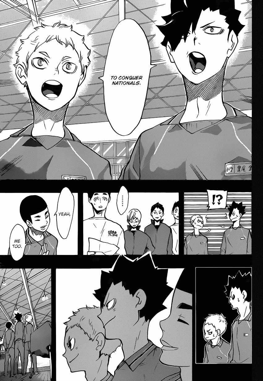 Haikyu!! Chapter 200 page 6 - Chapter 200: The Senpai's Determination