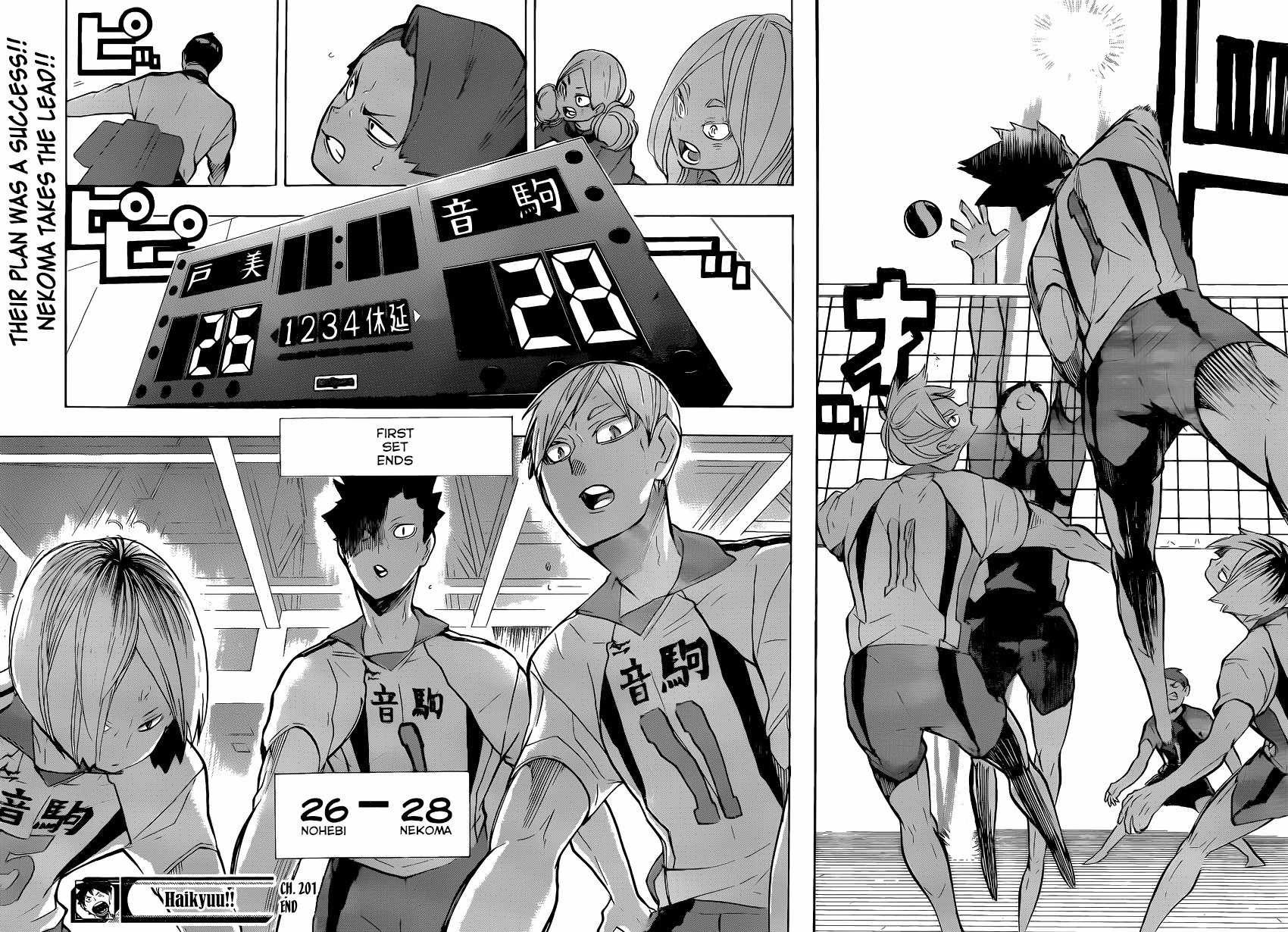 Haikyu!! Chapter 201 page 18 - Chapter 201: Moments of Inspiration