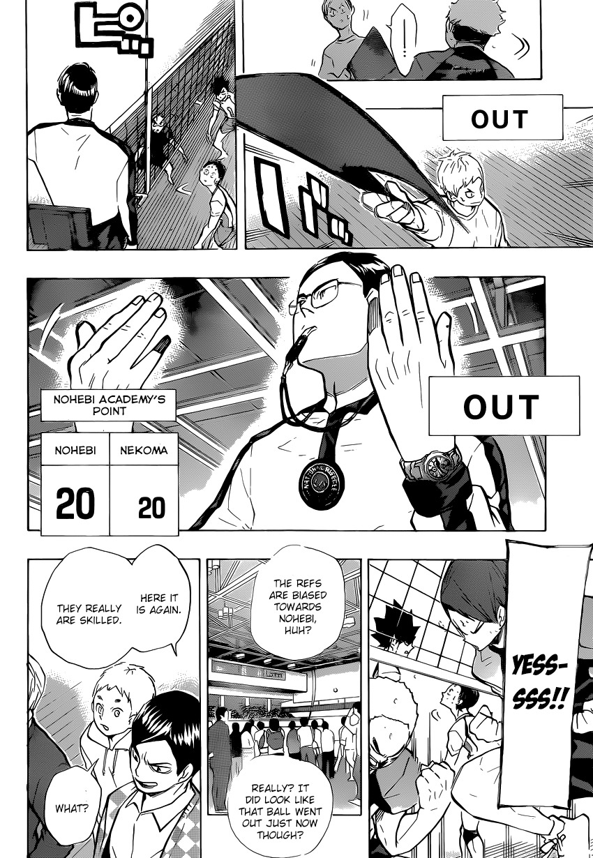 Haikyu!! Chapter 203 page 14 - Chapter 203: As the Wind Blows