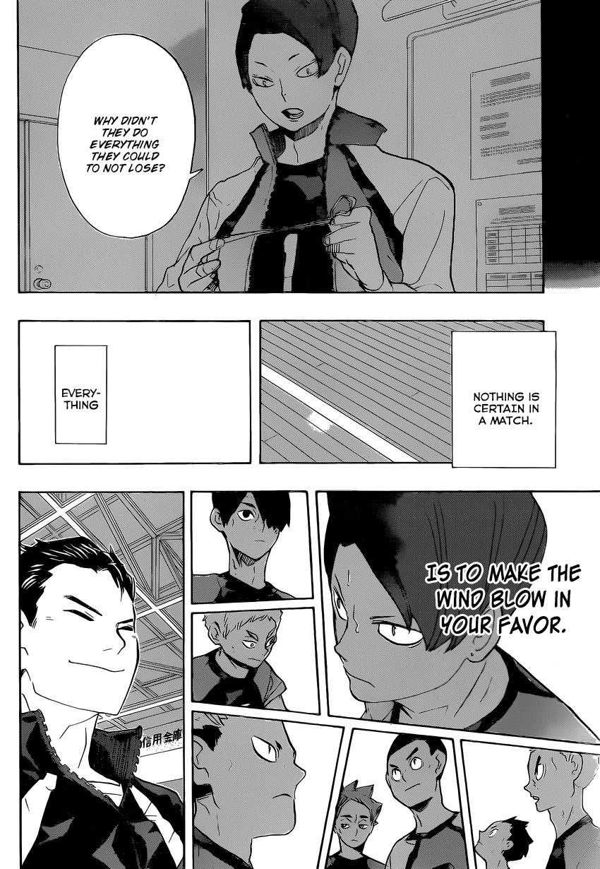Haikyu!! Chapter 203 page 16 - Chapter 203: As the Wind Blows