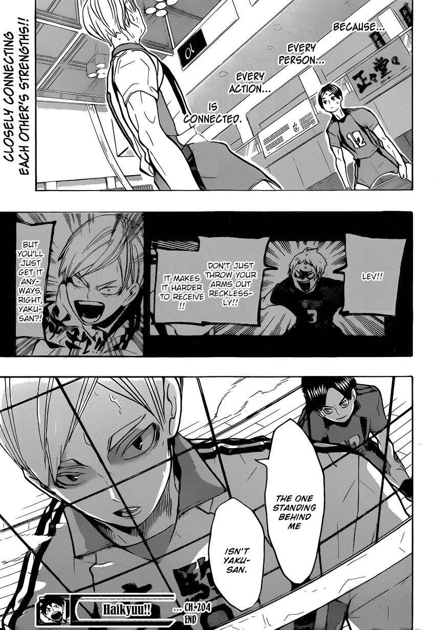 Haikyu!! Chapter 204 page 19 - Chapter 204: The Volleyball That Even Idiots Can Understand