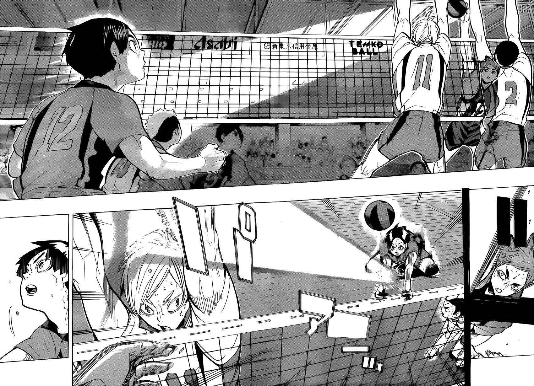 Haikyu!! Chapter 205 page 12 - Chapter 205: The Ball's Path
