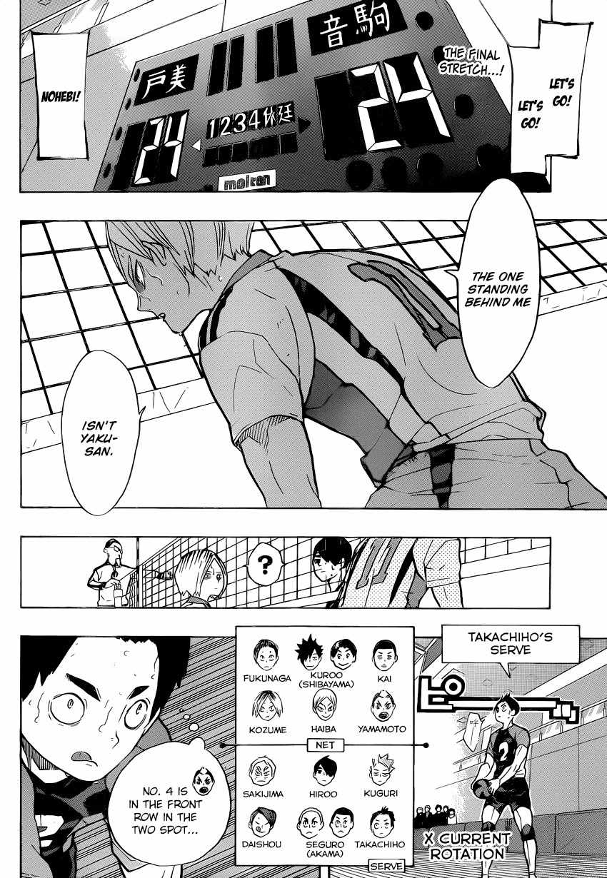 Haikyu!! Chapter 205 page 3 - Chapter 205: The Ball's Path