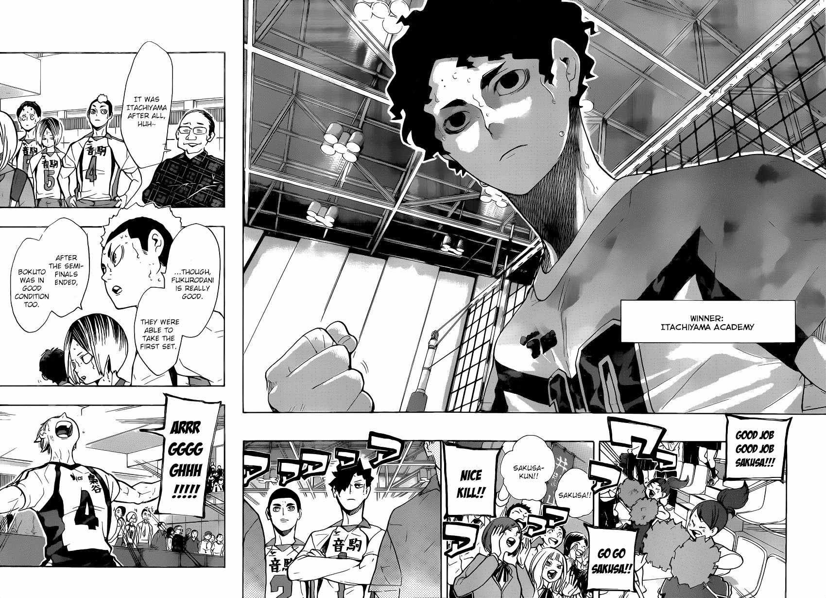 Haikyu!! Chapter 206 page 14 - Chapter 206: Report