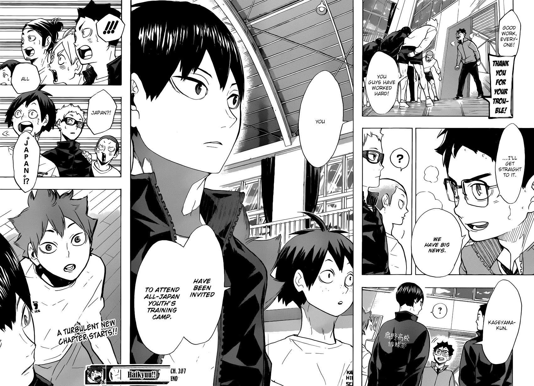 Haikyu!! Chapter 207 page 19 - Chapter 207: Preparation