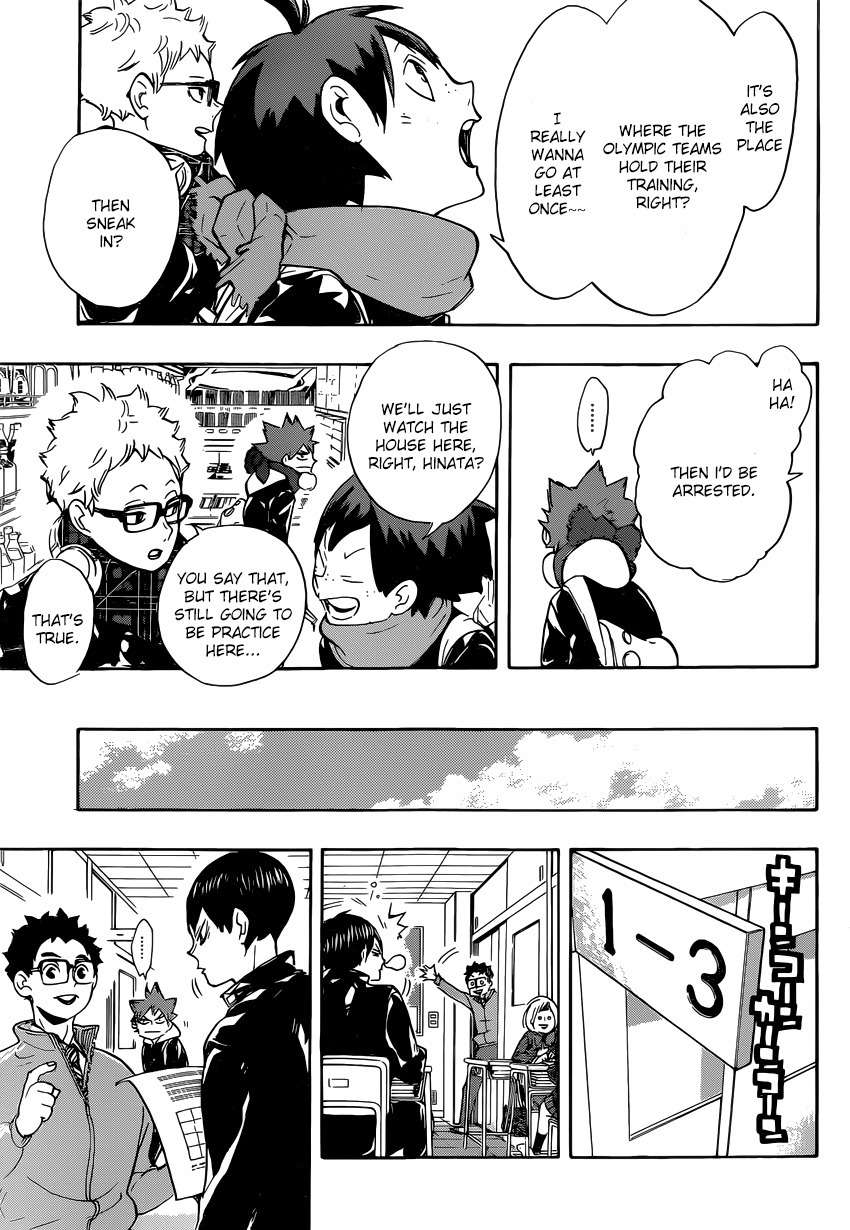 Haikyu!! Chapter 208 page 14 - Chapter 208: First Snow
