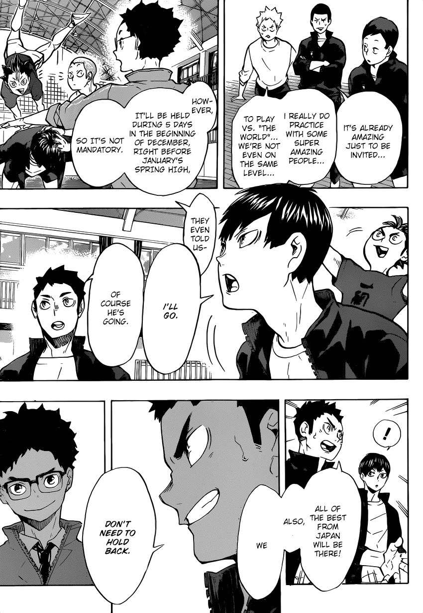 Haikyu!! Chapter 208 page 6 - Chapter 208: First Snow