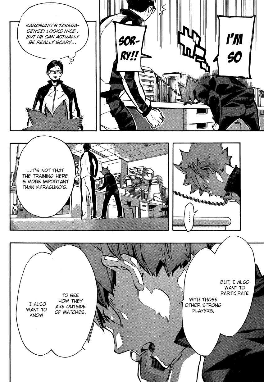 Haikyu!! Chapter 209 page 10 - Chapter 209: Self Introduction