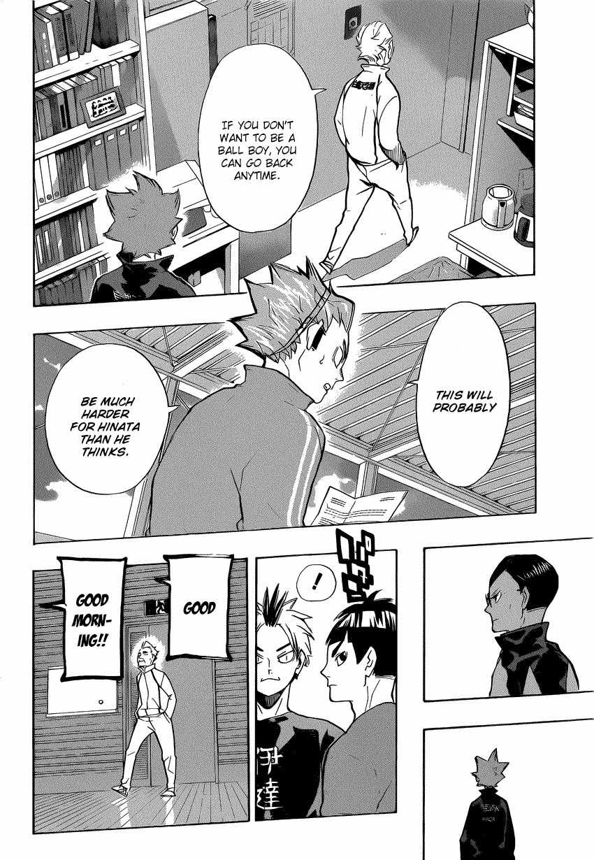 Haikyu!! Chapter 209 page 16 - Chapter 209: Self Introduction