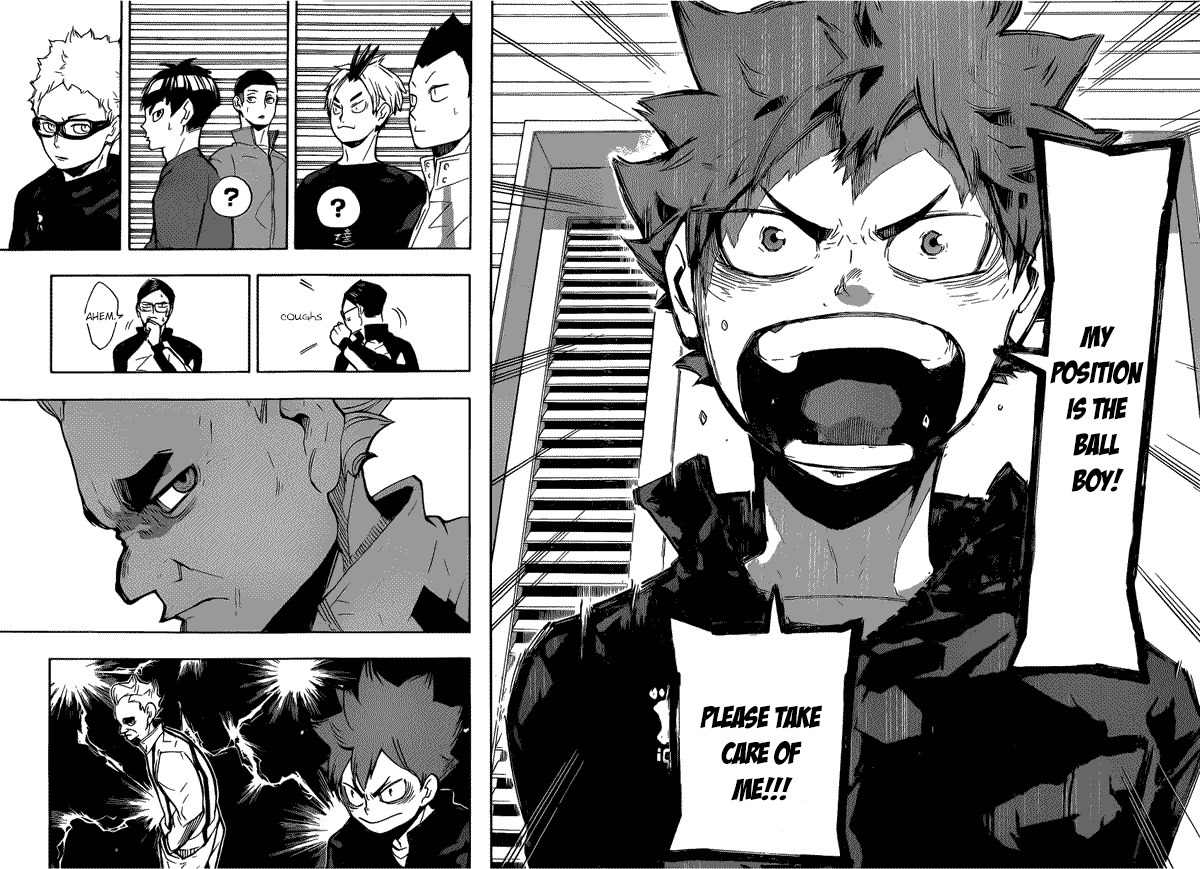 Haikyu!! Chapter 209 page 18 - Chapter 209: Self Introduction