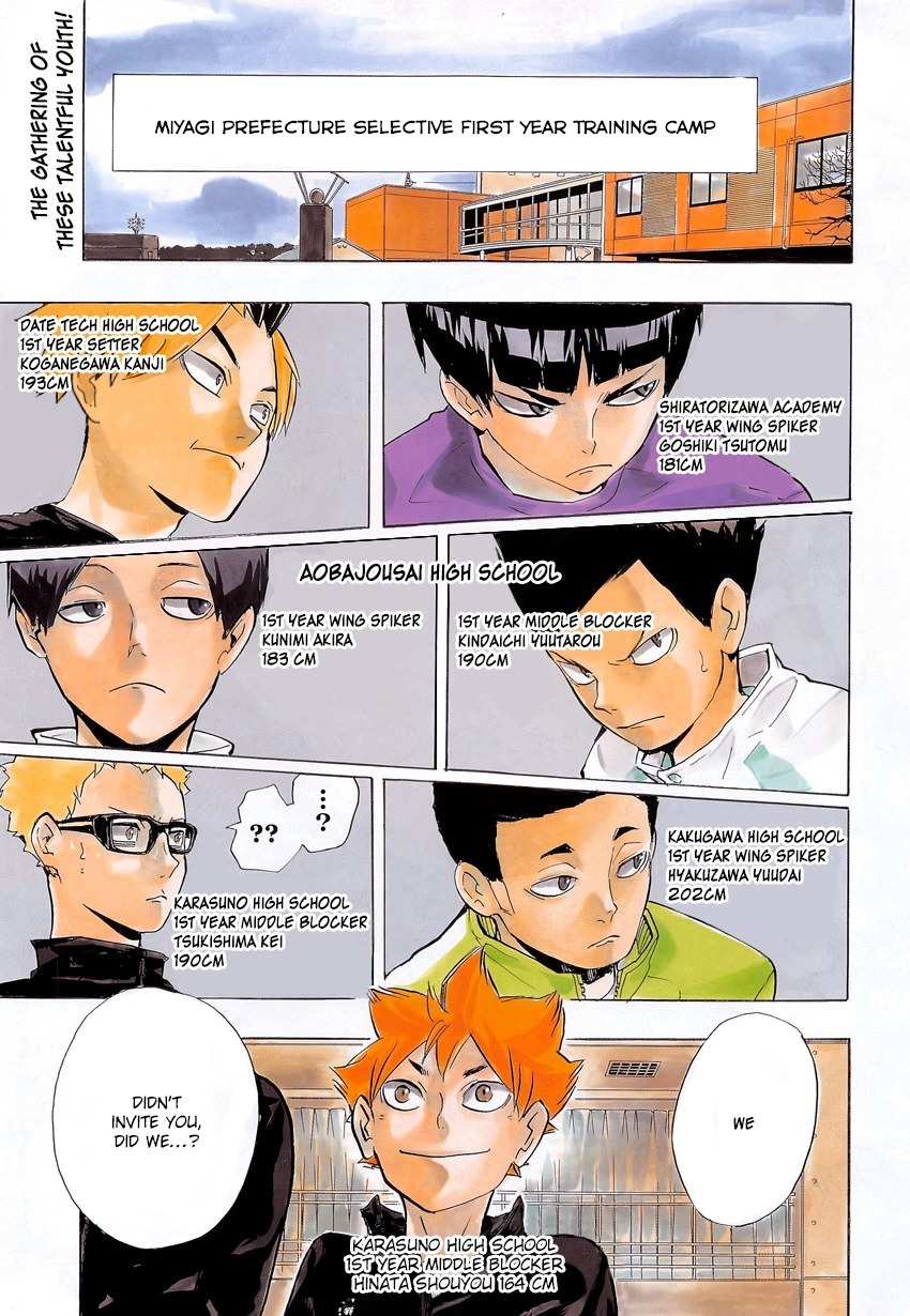 Haikyu!! Chapter 209 page 3 - Chapter 209: Self Introduction
