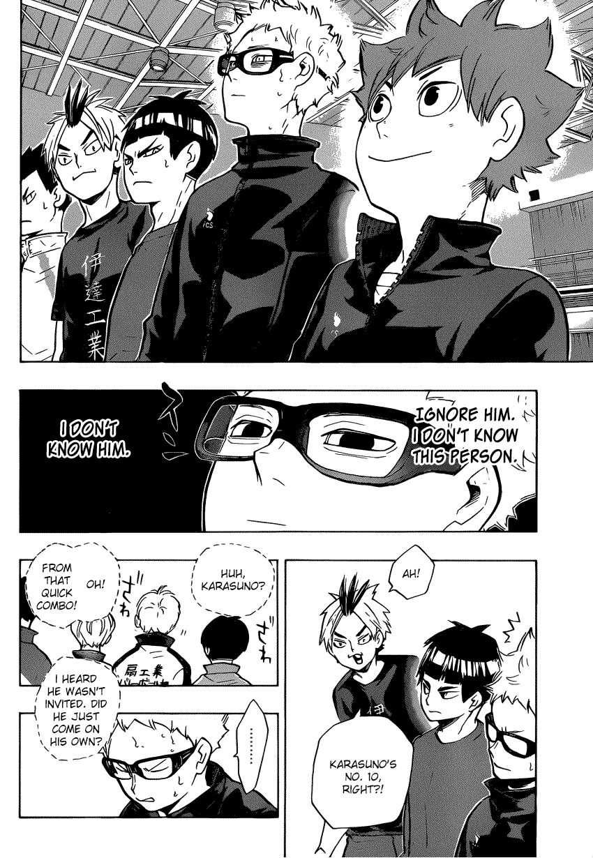 Haikyu!! Chapter 209 page 6 - Chapter 209: Self Introduction