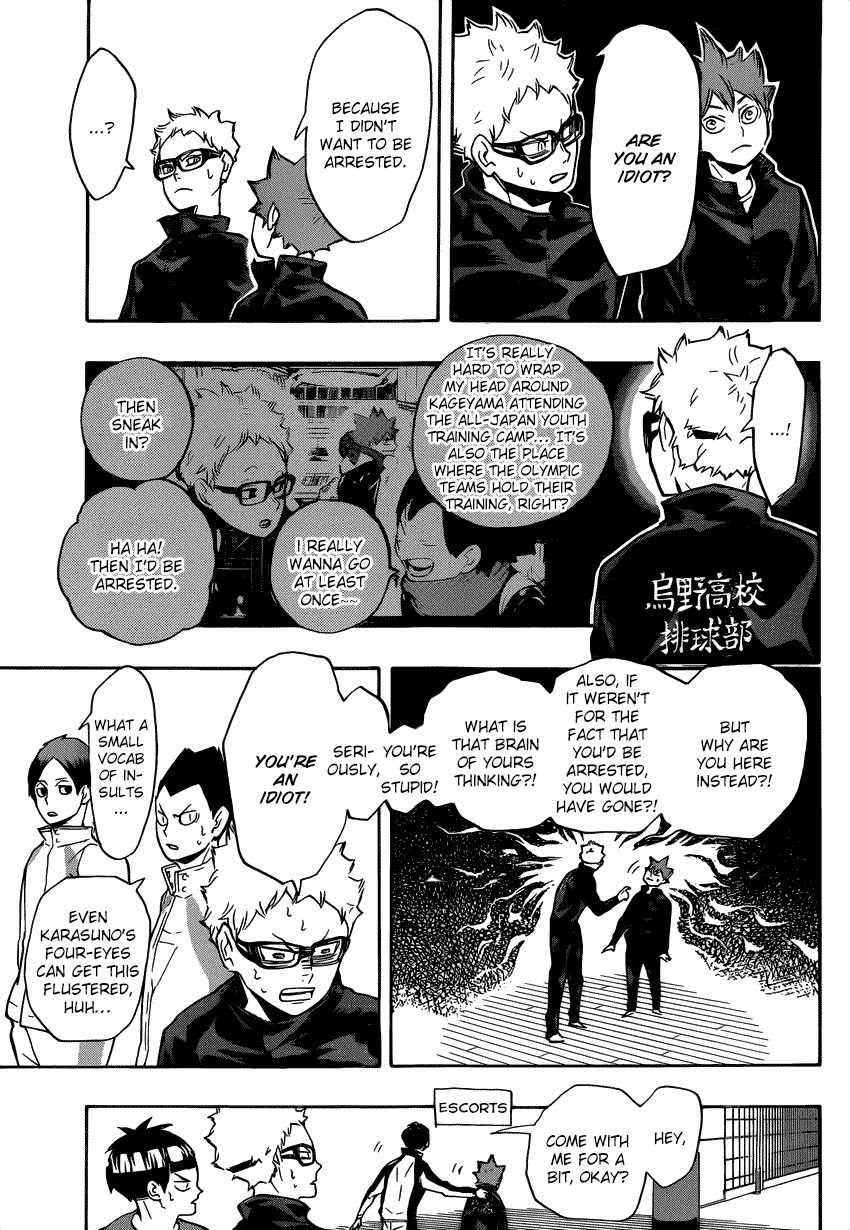 Haikyu!! Chapter 209 page 7 - Chapter 209: Self Introduction