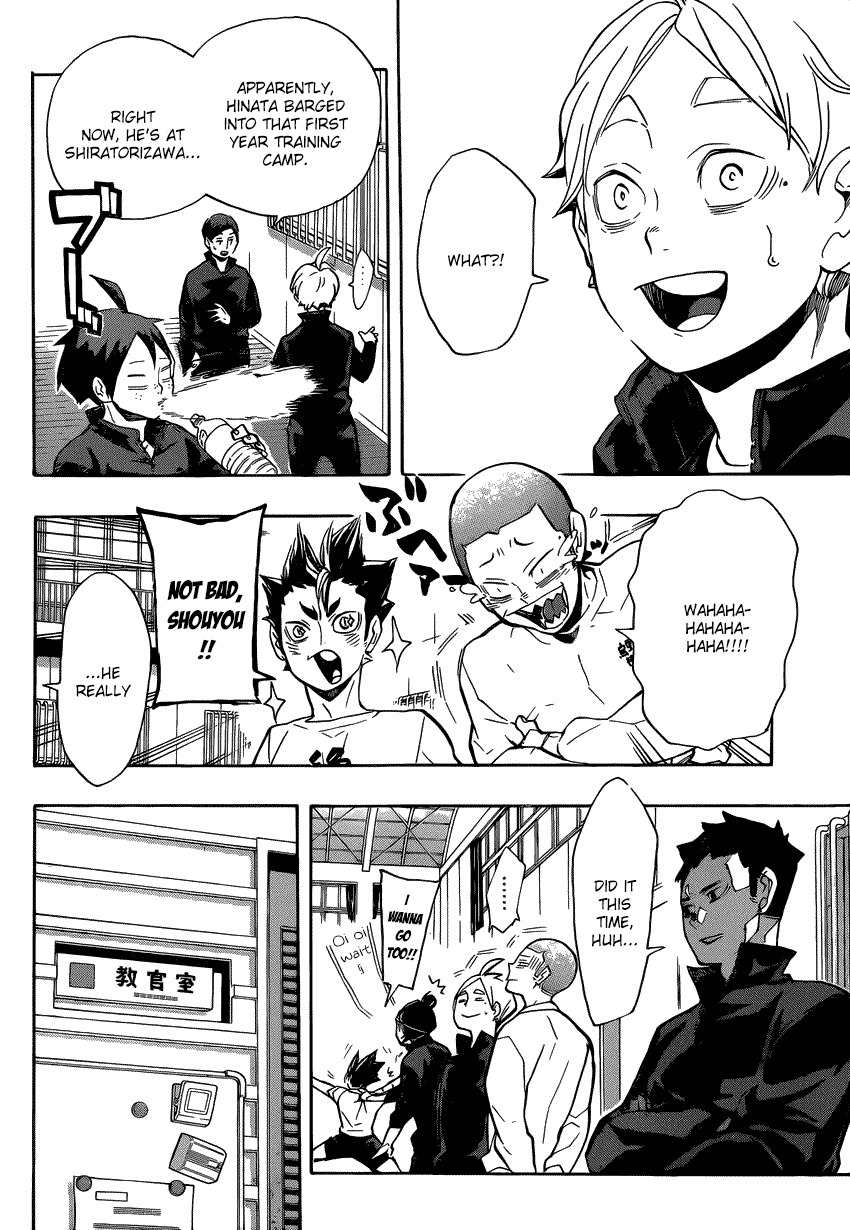 Haikyu!! Chapter 209 page 8 - Chapter 209: Self Introduction