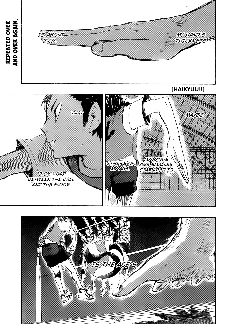 Haikyu!! Chapter 21 page 1 - Chapter 21: A Toss to the Ace
