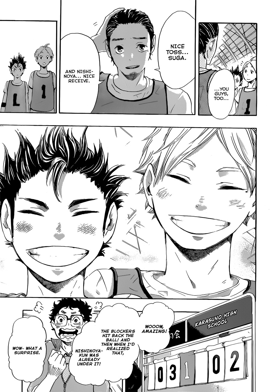 Haikyu!! Chapter 21 page 14 - Chapter 21: A Toss to the Ace
