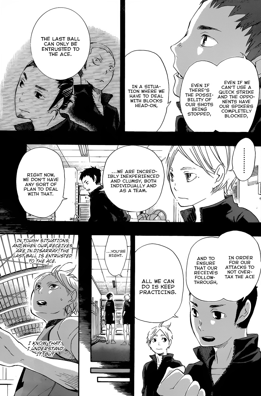 Haikyu!! Chapter 21 page 6 - Chapter 21: A Toss to the Ace