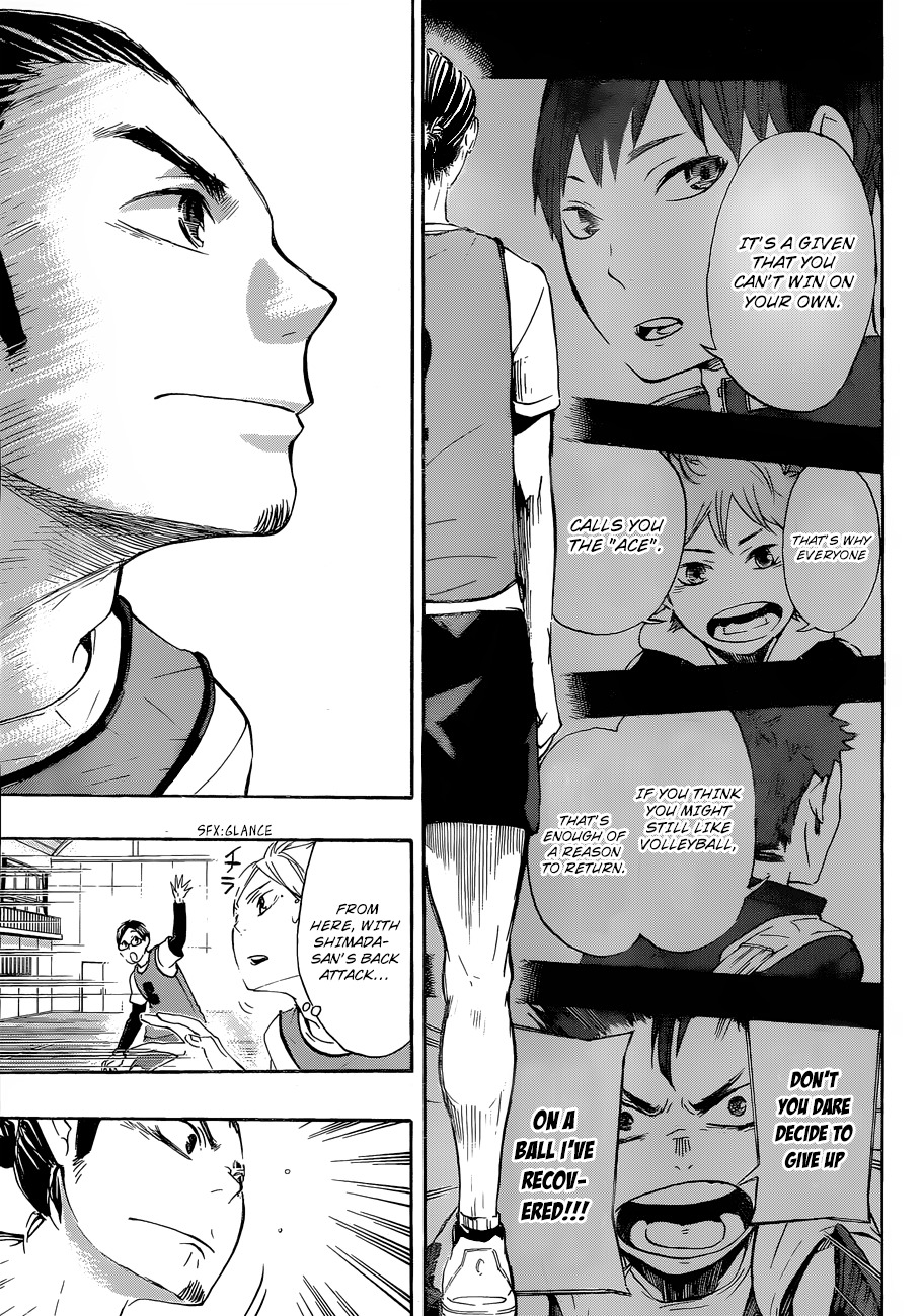 Haikyu!! Chapter 21 page 8 - Chapter 21: A Toss to the Ace