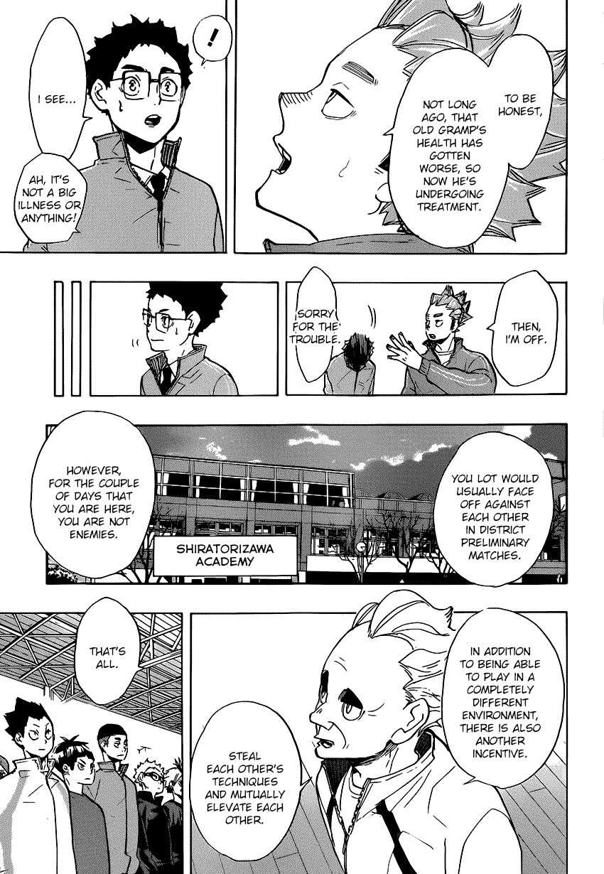 Haikyu!! Chapter 210 page 4 - Chapter 210: Haven't Reached the Starting Line Yet