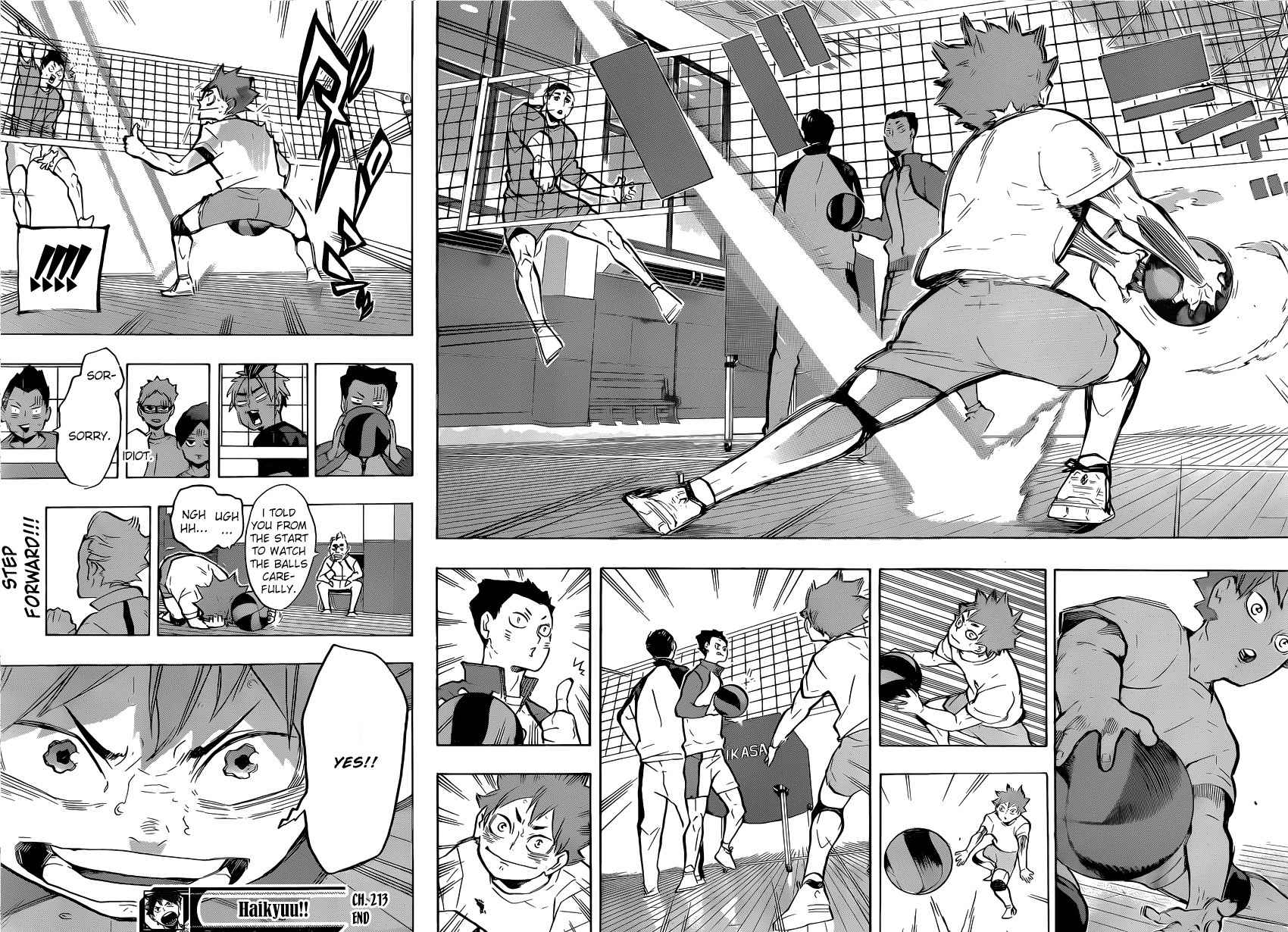 Haikyu!! Chapter 213 page 20 - Chapter 213: Ball Boy Lv. 1