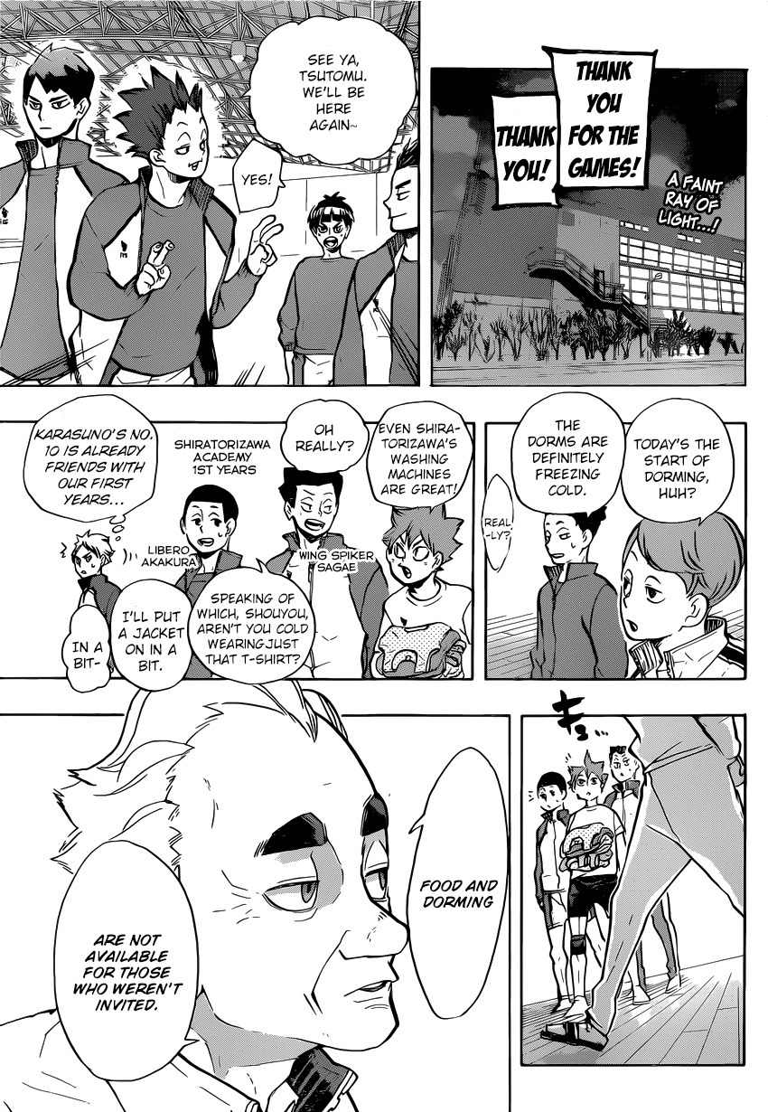 Haikyu!! Chapter 213 page 5 - Chapter 213: Ball Boy Lv. 1