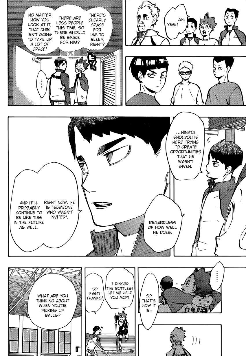 Haikyu!! Chapter 213 page 6 - Chapter 213: Ball Boy Lv. 1