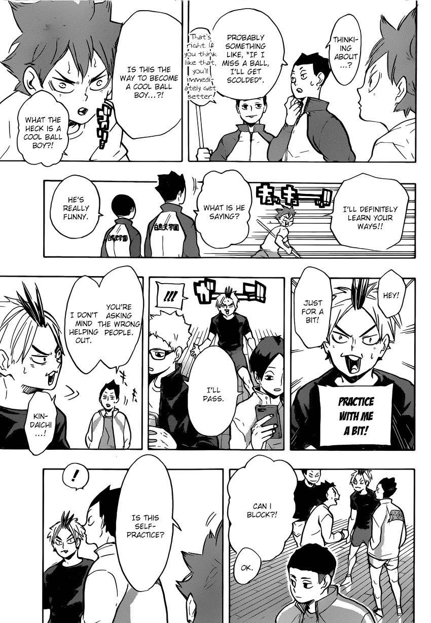 Haikyu!! Chapter 213 page 7 - Chapter 213: Ball Boy Lv. 1