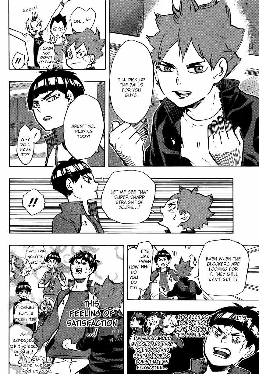 Haikyu!! Chapter 213 page 8 - Chapter 213: Ball Boy Lv. 1