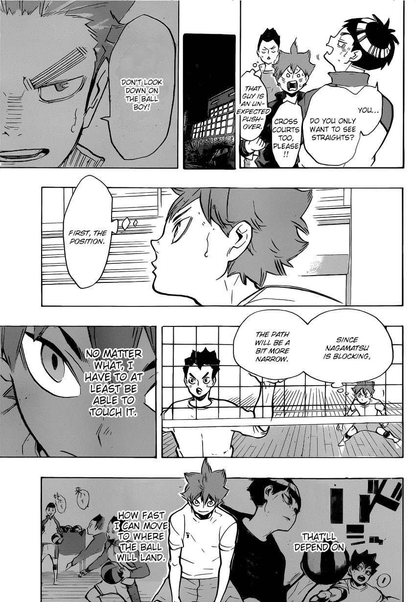 Haikyu!! Chapter 213 page 9 - Chapter 213: Ball Boy Lv. 1