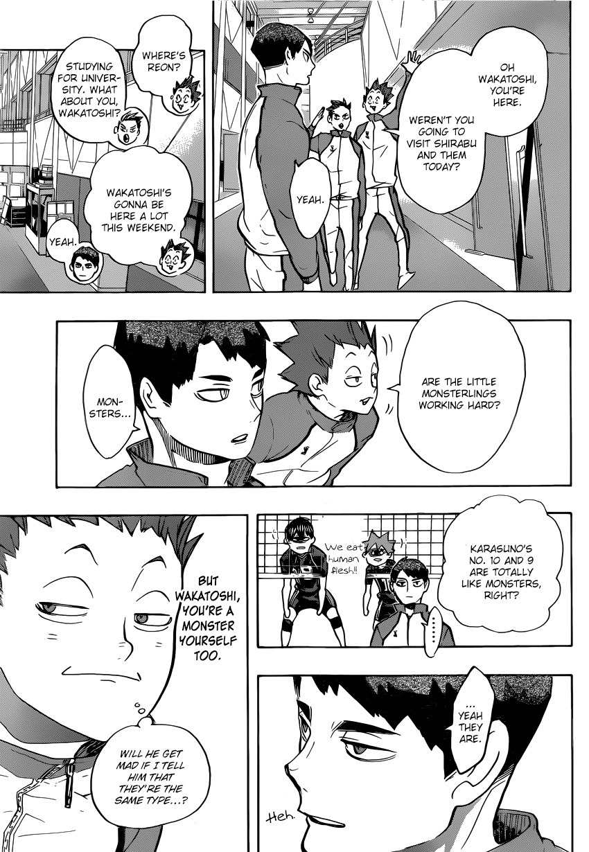Haikyu!! Chapter 214 page 14 - Chapter 214: Monsters