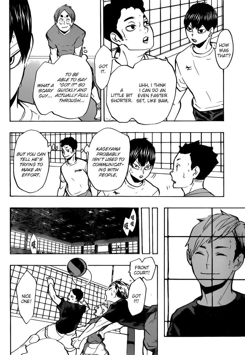 Haikyu!! Chapter 215 page 11 - Chapter 215: Sound