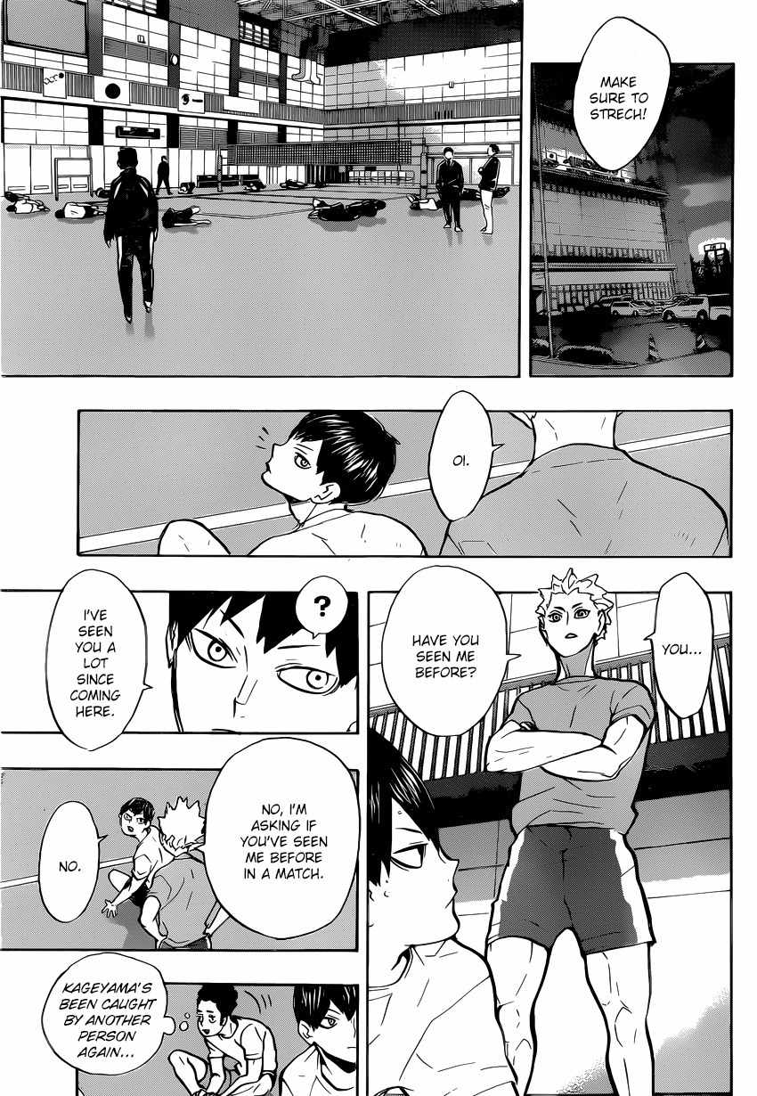 Haikyu!! Chapter 215 page 15 - Chapter 215: Sound