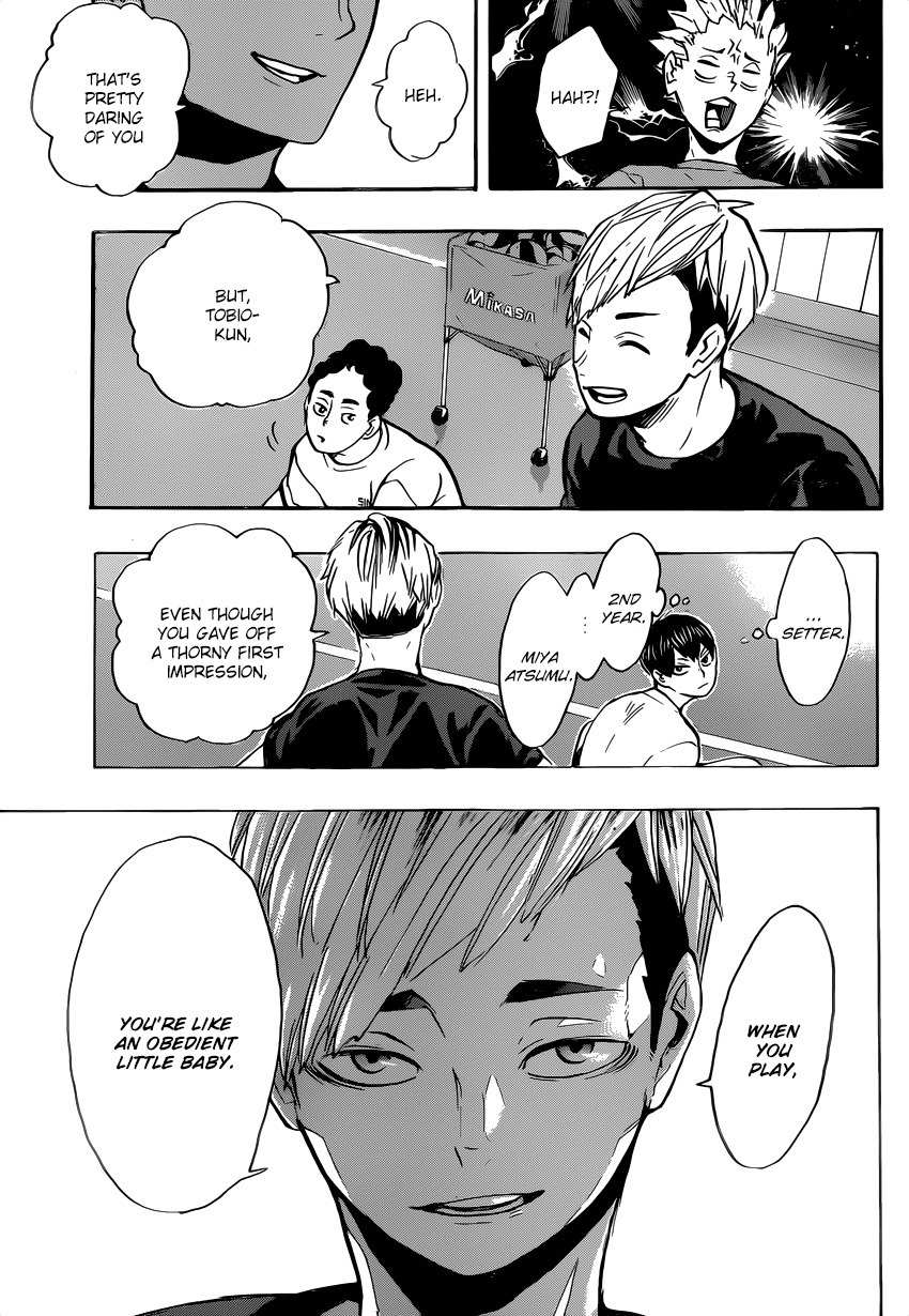 Haikyu!! Chapter 215 page 17 - Chapter 215: Sound